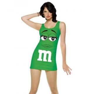 Robe bonbon M M's verte