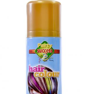 Bombe Colorspray laque cheveux or