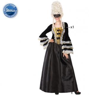 Courtisane noire taille XL