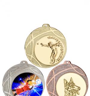 Médaille récompense sportive 70mm