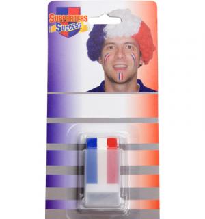 Stick maquillage fanbrush tricolore France