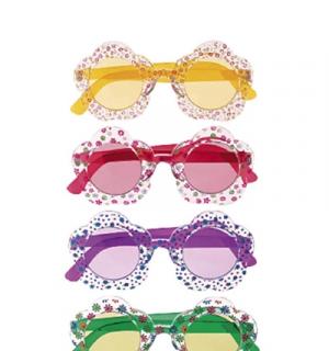 Lunettes hippie fleur (N19)