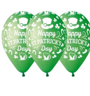 Sachet de 10 ballons Happy St Patrick