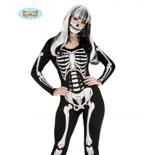 Combinaison squelette noire taille M