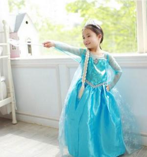 Elsa Reine des neiges 5/7 ans luxe
