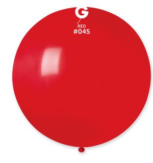 Ballon géant diamètre 80cm Rouge