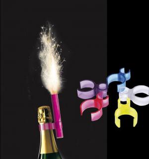 30 clips fluos pour fontaine de glace