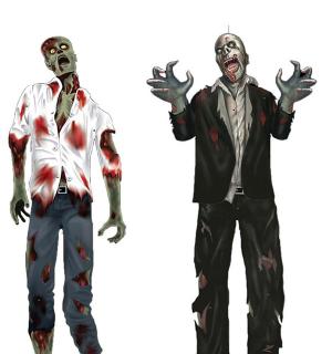 Déco zombie 150 cm