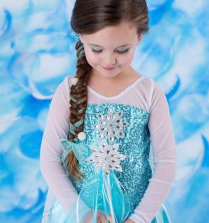 Reine des neiges Elsa taille 4/5 ans