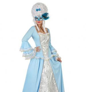 Courtisane bleue taille XS/S