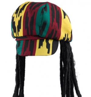 Casquette Rasta tissu
