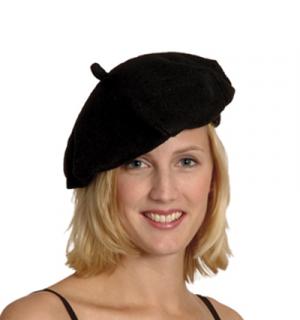Beret basque noir adulte