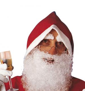Barbe Moustaches sourcils Père Noël
