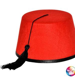 Chapeau fez en feutre
