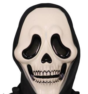 Masque crâne killer avec capuche
