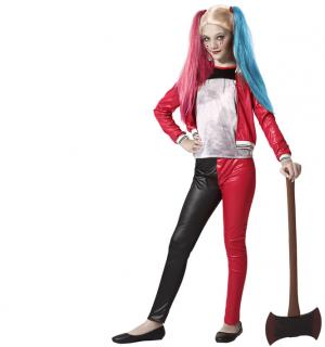 Harley Quinn rouge enfant taille 5/6 ans