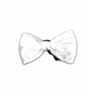 Noeud papillon blanc fluo réagit aux UV !