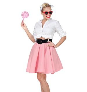 Jupe rock années 50 rose taille M/L