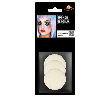3 éponges de maquillage synthétiques
