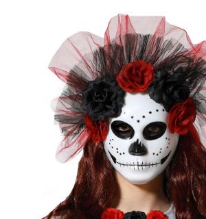 Masque PVC Jour des morts dia de los muertos