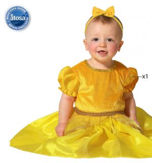 Belle princesse jaune taille 80cm