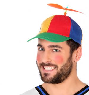 Casquette à hélice multicolore