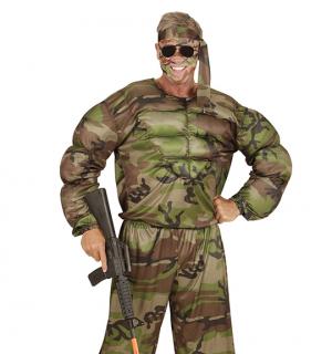 Militaire soldat Musclé taille M