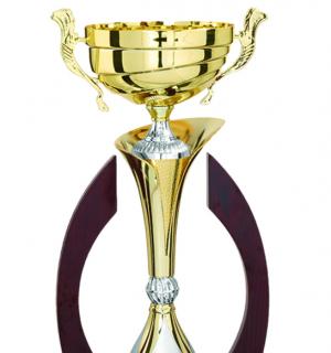 Trophée bois et métal 48cm - 5933