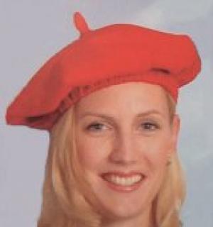 Beret basque rouge