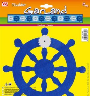 Guirlande gouvernail ignifugée 3 mètres