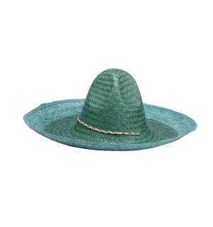 Sombrero mexicain adulte vert