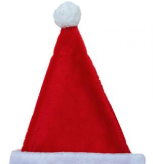 Bonnet Père Noël peluche lumineux
