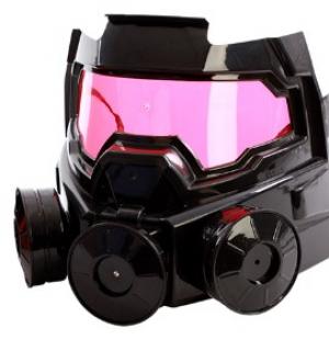 Masque à gaz réaliste noir