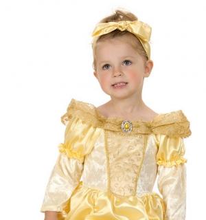 Robe jaune La Belle taille 1/2 ans