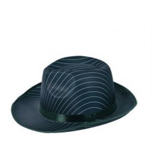Borsalino rayé blanc et noir