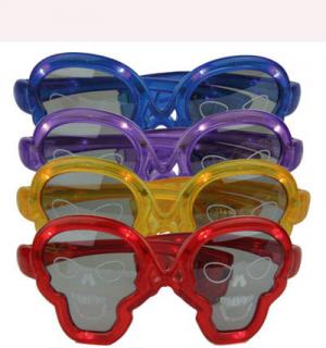 Lunettes skull lumineuses 