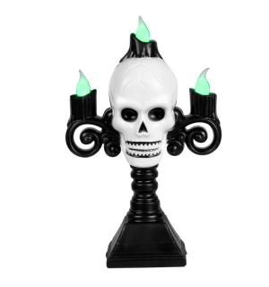 Chandelier LED tête de mort