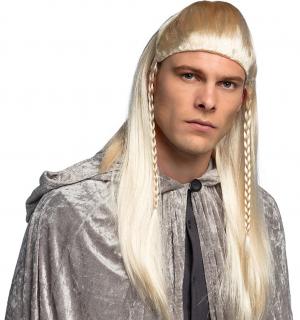 Perruque Elfe blonde homme