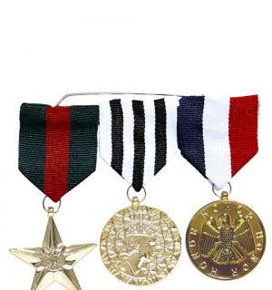 3 Médailles militaire soldat gradé
