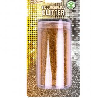 Pot de paillettes sèches biodégradables 200gr or
