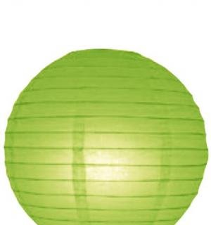 Boule chinoise vert anis 50 cm