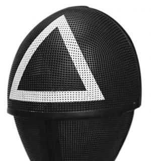 Masque PVC rigide Squid Game triangle