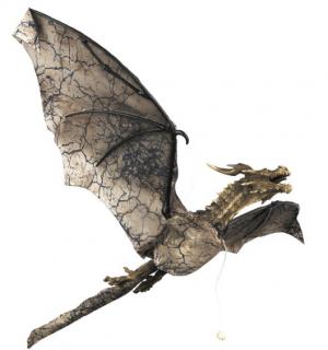 Dragon à suspendre 120cm animé