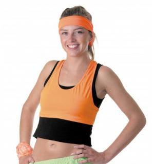 Mini short fluo vert