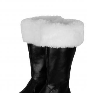 Bottes de Père Noël à fourrure simili cuir taille 42/43