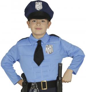 Policier musclé taille 10/12 ans