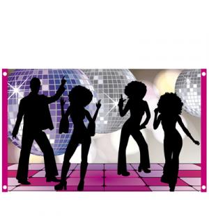 Pavillon disco tissu 150x90cm