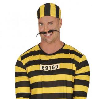 Prisonnier Bagnard jaune Dalton taille XL