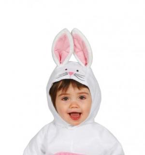 Combinaison petit lapin blanc taille 1/2 ans
