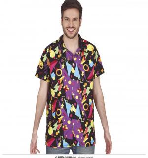 Chemise motifs années 80 taille S/M
